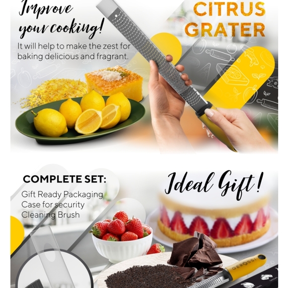 Gerossi Zester/Grater kitchen tool - Picture 9 of 13